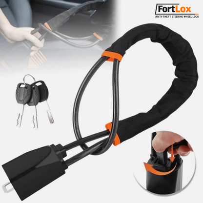 FortLox™ Anti-Theft Steering Wheel Lock