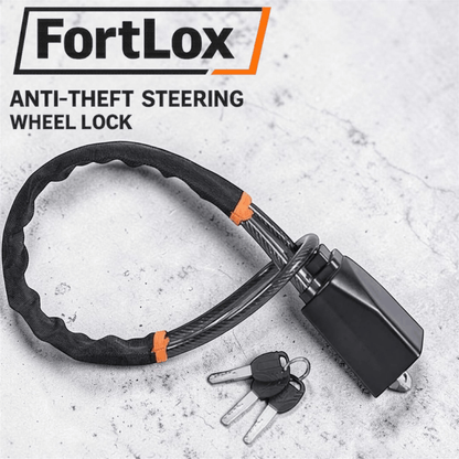 FortLox™ Anti-Theft Steering Wheel Lock