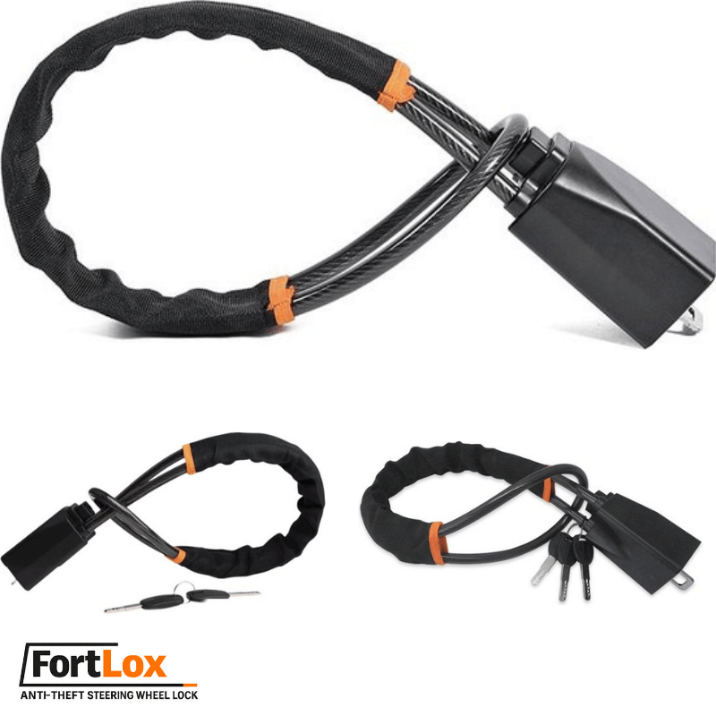 FortLox™ Anti-Theft Steering Wheel Lock