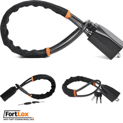 FortLox™ Anti-Theft Steering Wheel Lock