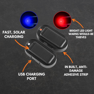 FortLox™ Solar Powered LED Dummy Alarm